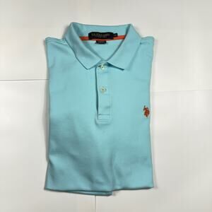 Polo Ralph Lauren Classic Fit Polo Shirt Light Blue Mens Size XLarge Preppy Golf